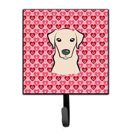 Jensendistributionservices Yellow Labrador Hearts Leash or Key Holder MI1716576